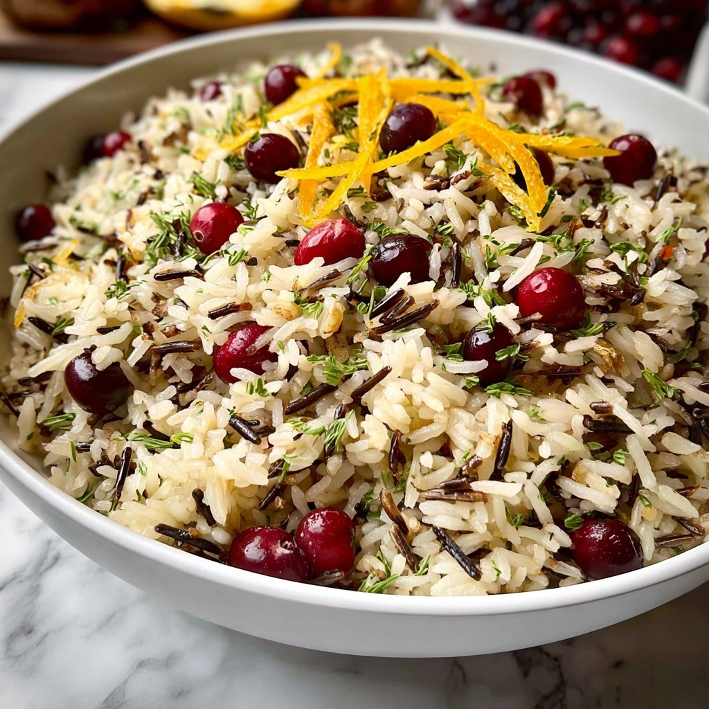 Cranberry Orange Rice Pilaf Recipe - Recipe Image