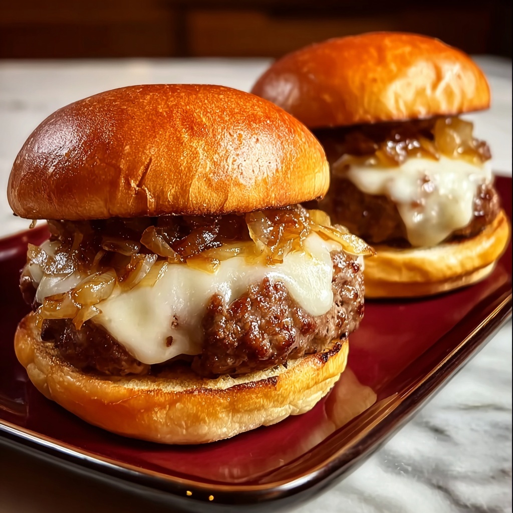 Irish Pub Burgers Recipe - Recipe Image