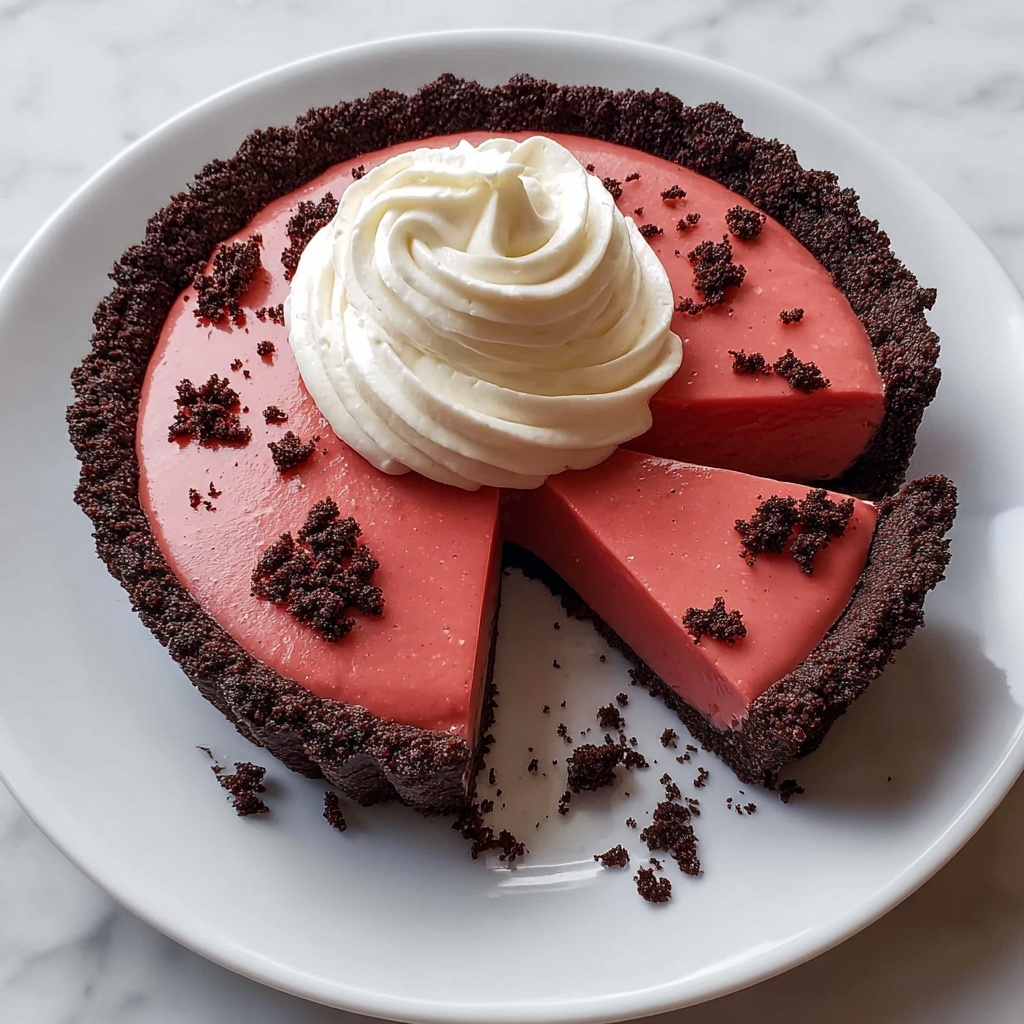 Red Velvet Cheesecake Recipe - Recipe Image