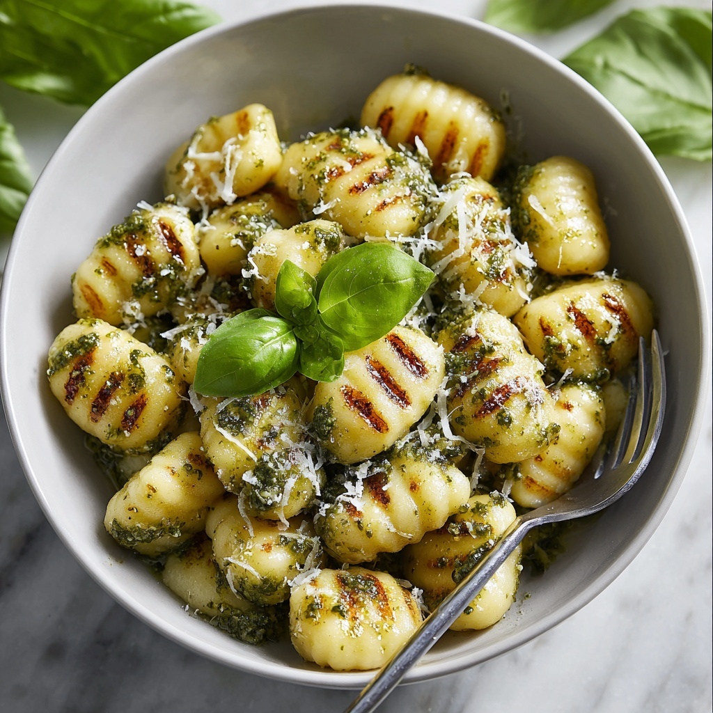 Pesto Gnocchi Recipe - Recipe Image