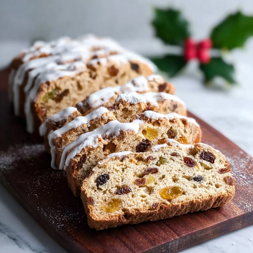 Easy Gluten Free Christmas Stollen Recipe - Recipe Image