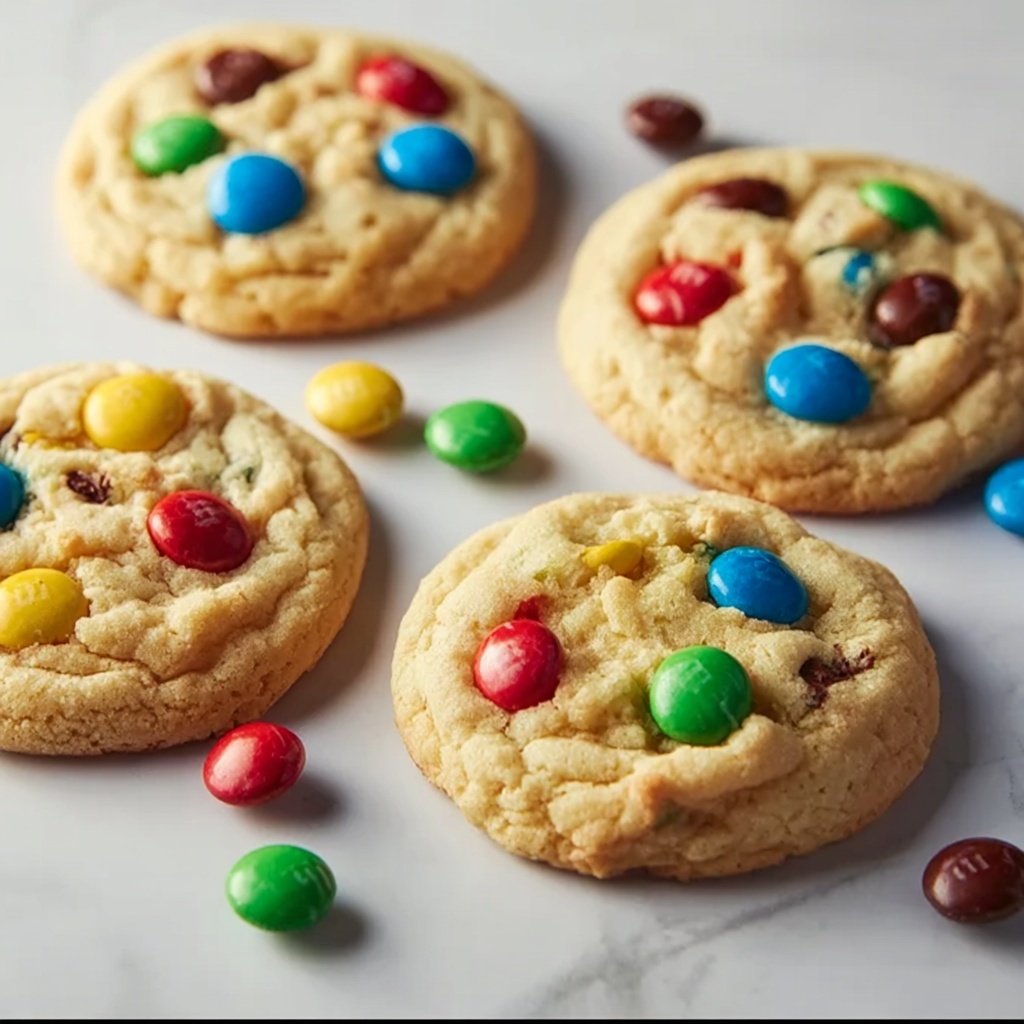 Ultimate M&M Cookies: Soft, Chewy, and Irresistibly Delicious Recipe - Recipe Image