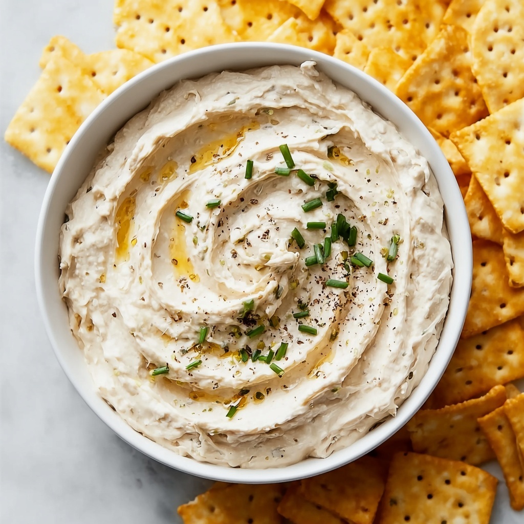 Creamy Healthy Onion Dip with Greek Yogurt - Guilt-Free Snack Recipe - Recipe Image