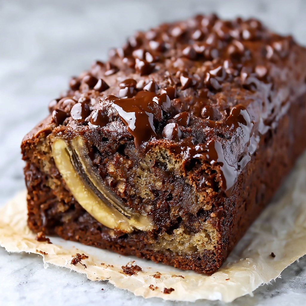 Chocolate Banana Bread Recipe - Recipe Image