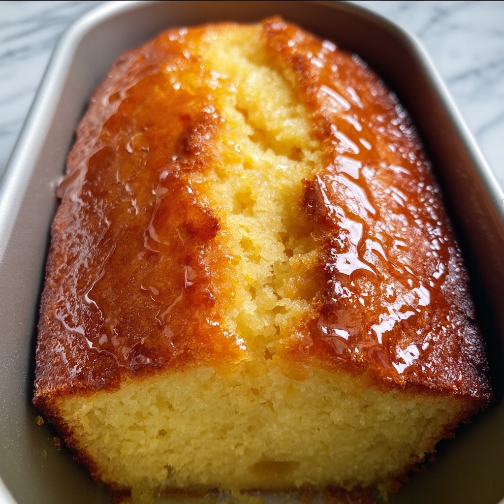 Lemon Cake with Zesty Lemon Glaze Recipe - Recipe Image