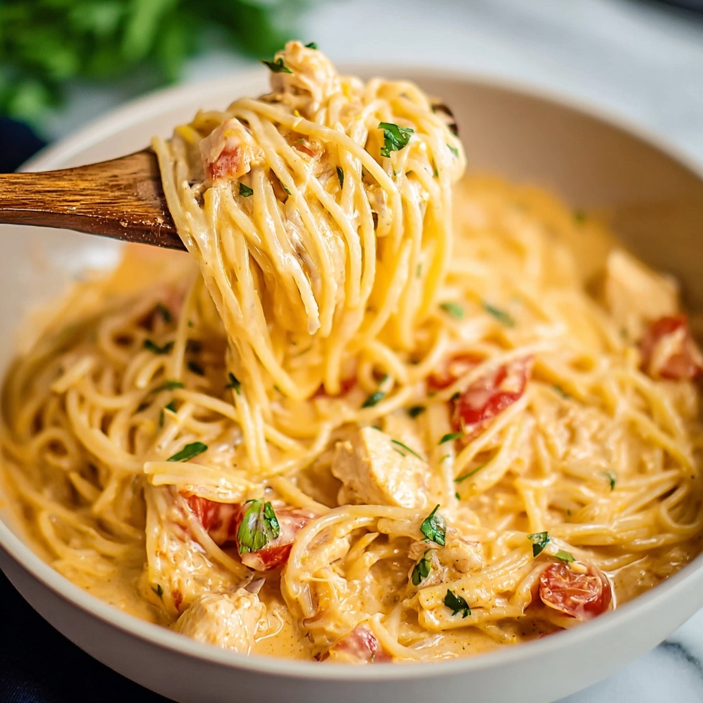 Chicken Spaghetti with Velveeta Recipe - Recipe Image