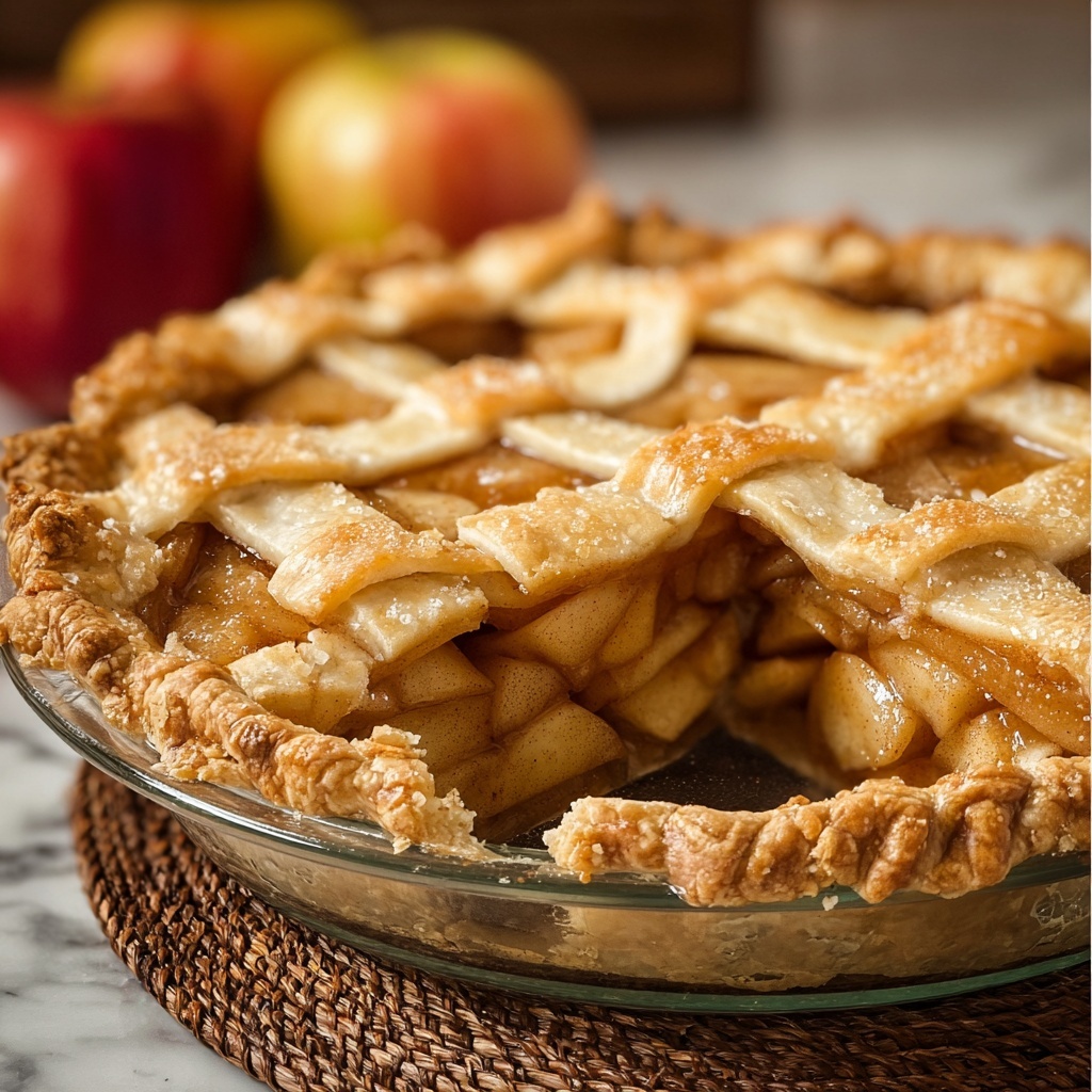 Homemade Classic Apple Pie Recipe - Recipe Image