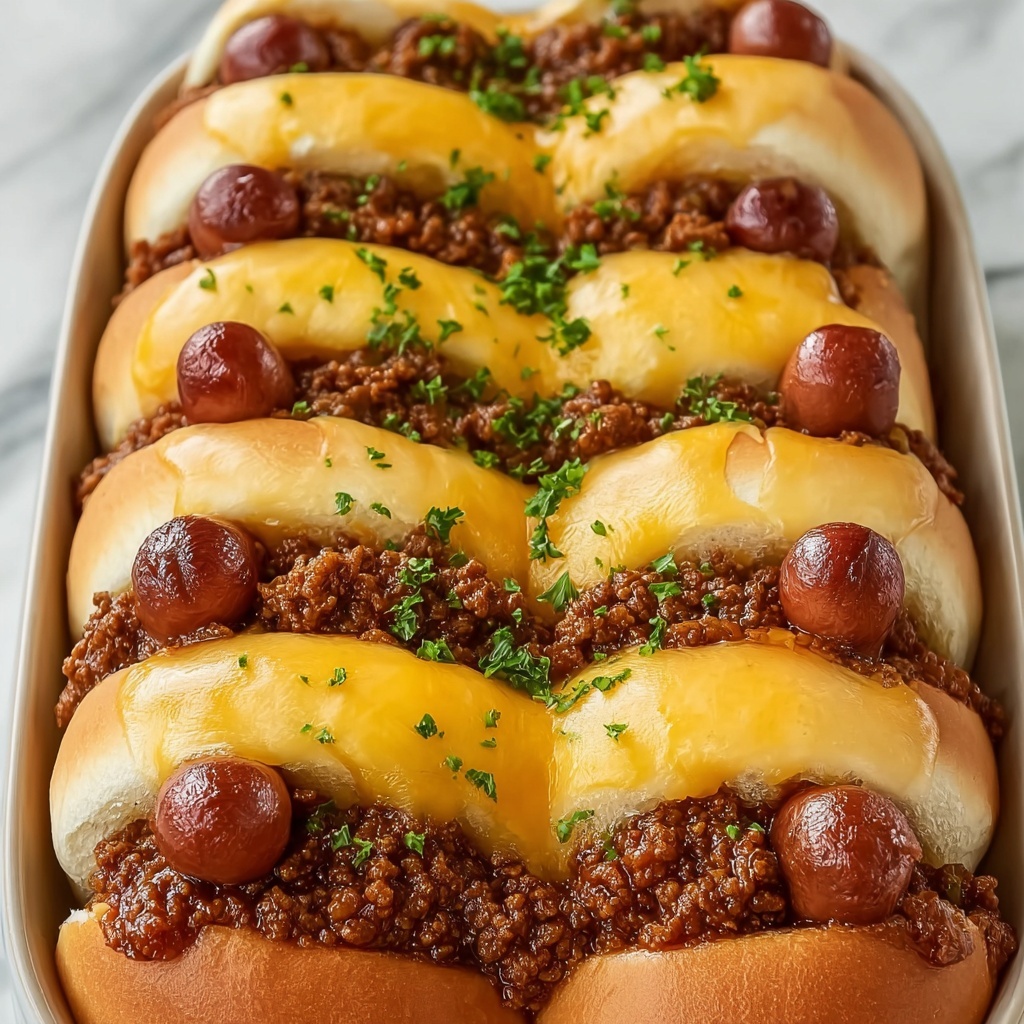 Chili Cheese Dog Bake Recipe - Recipe Image