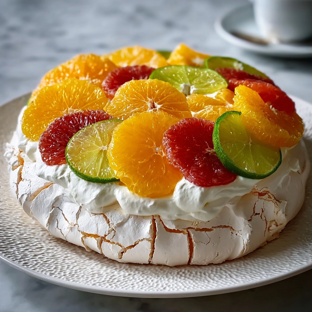 Citrus Pavlova Recipe - Recipe Image
