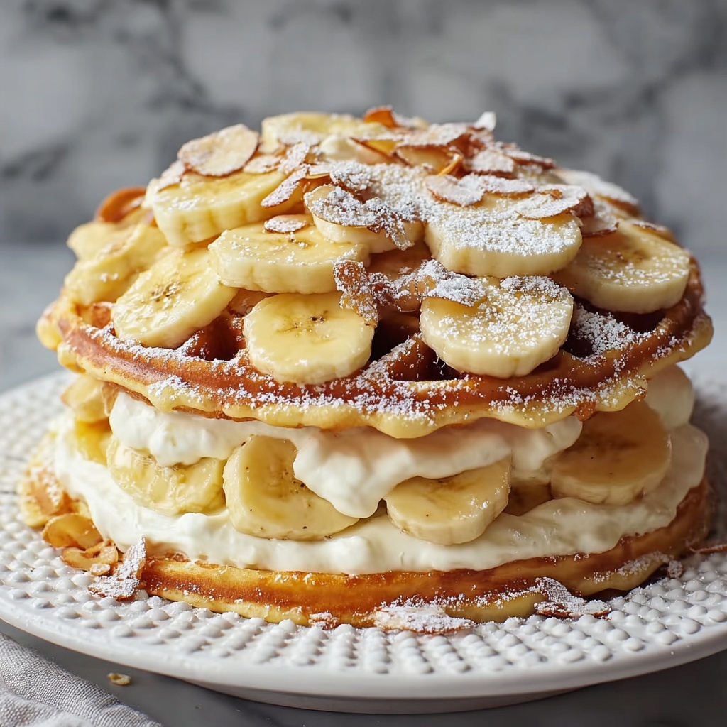 Banana Pudding Funnel Cakes Recipe - Recipe Image