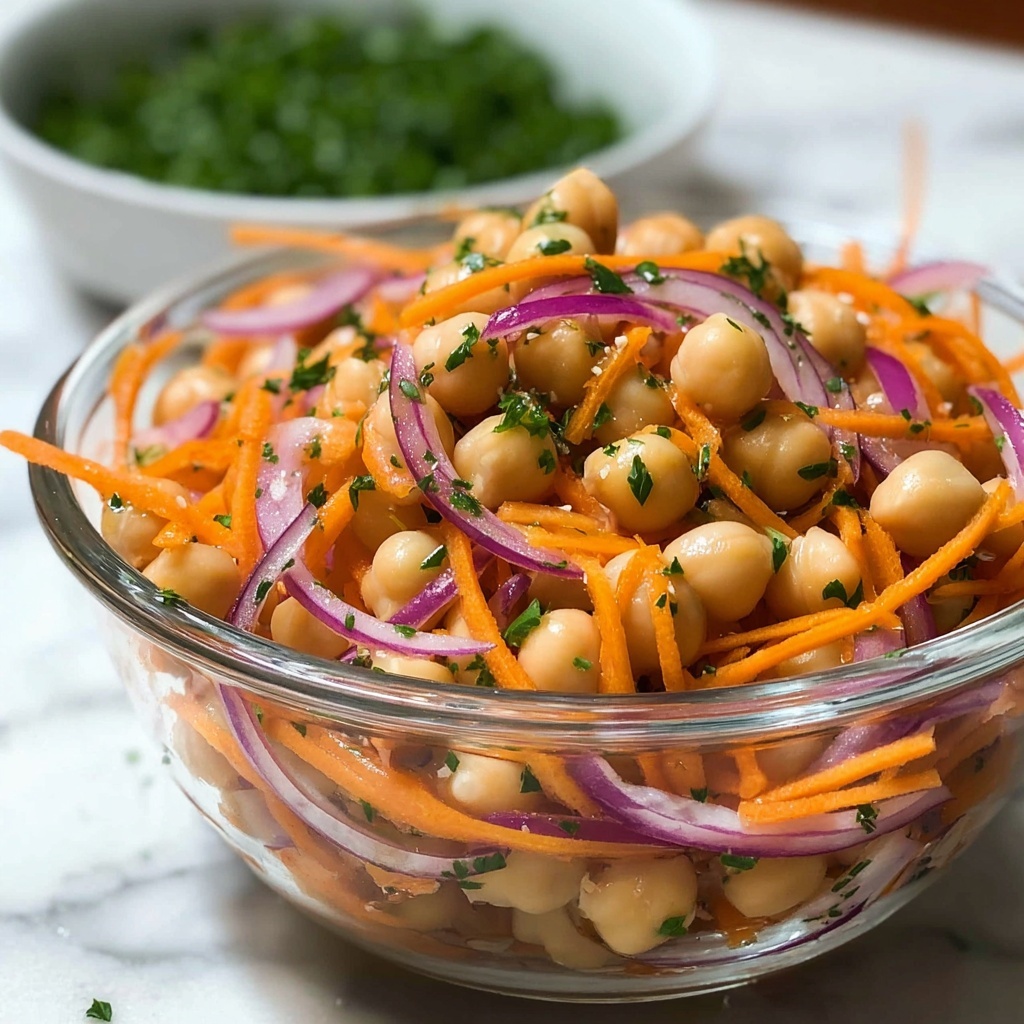 Moroccan Chickpea Carrot Salad Recipe - Recipe Image