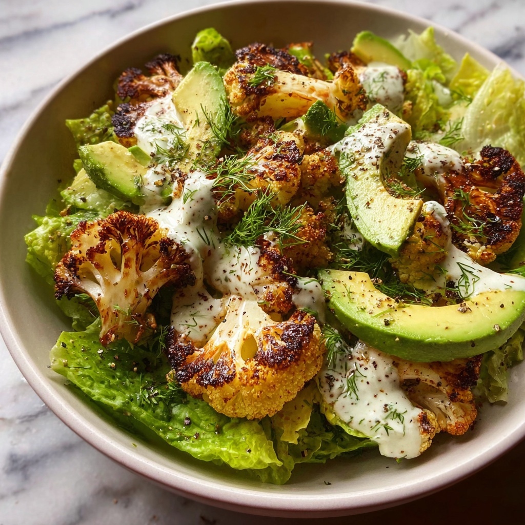Roasted Cauliflower Green Goddess Salad Recipe - Recipe Image