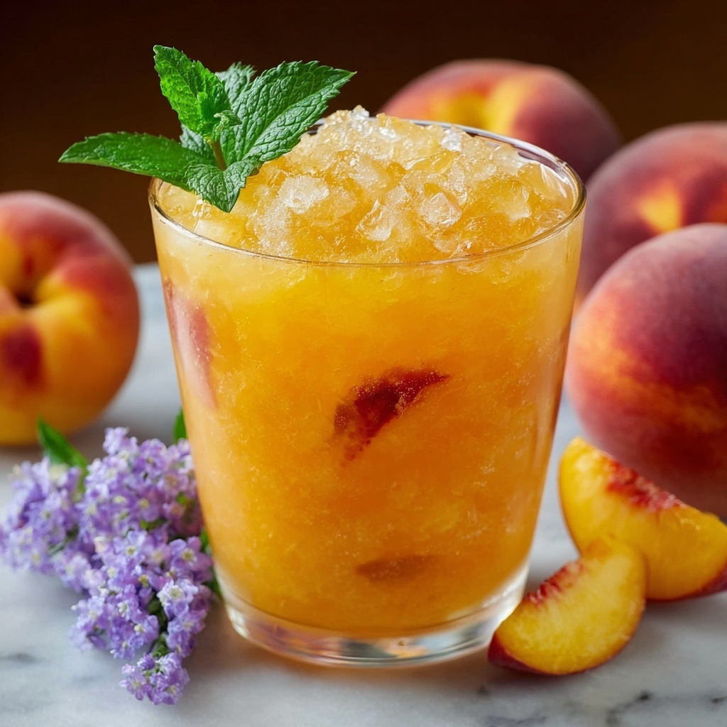 Easy Peach Tea: The Perfect Refreshing Summer Drink Recipe - Recipe Image