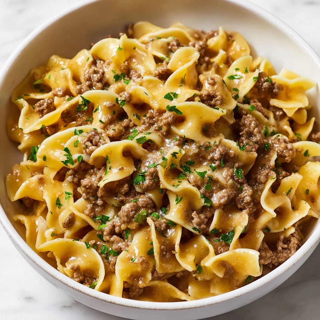 Easy Beef and Noodles Recipe - Recipe Image