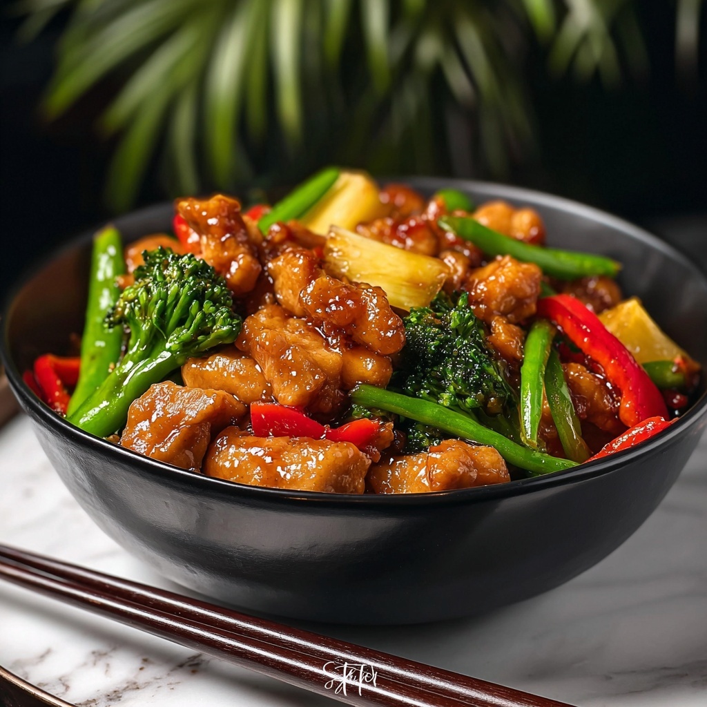 Chicken with Mixed Vegetable Stir Fry Recipe - Recipe Image