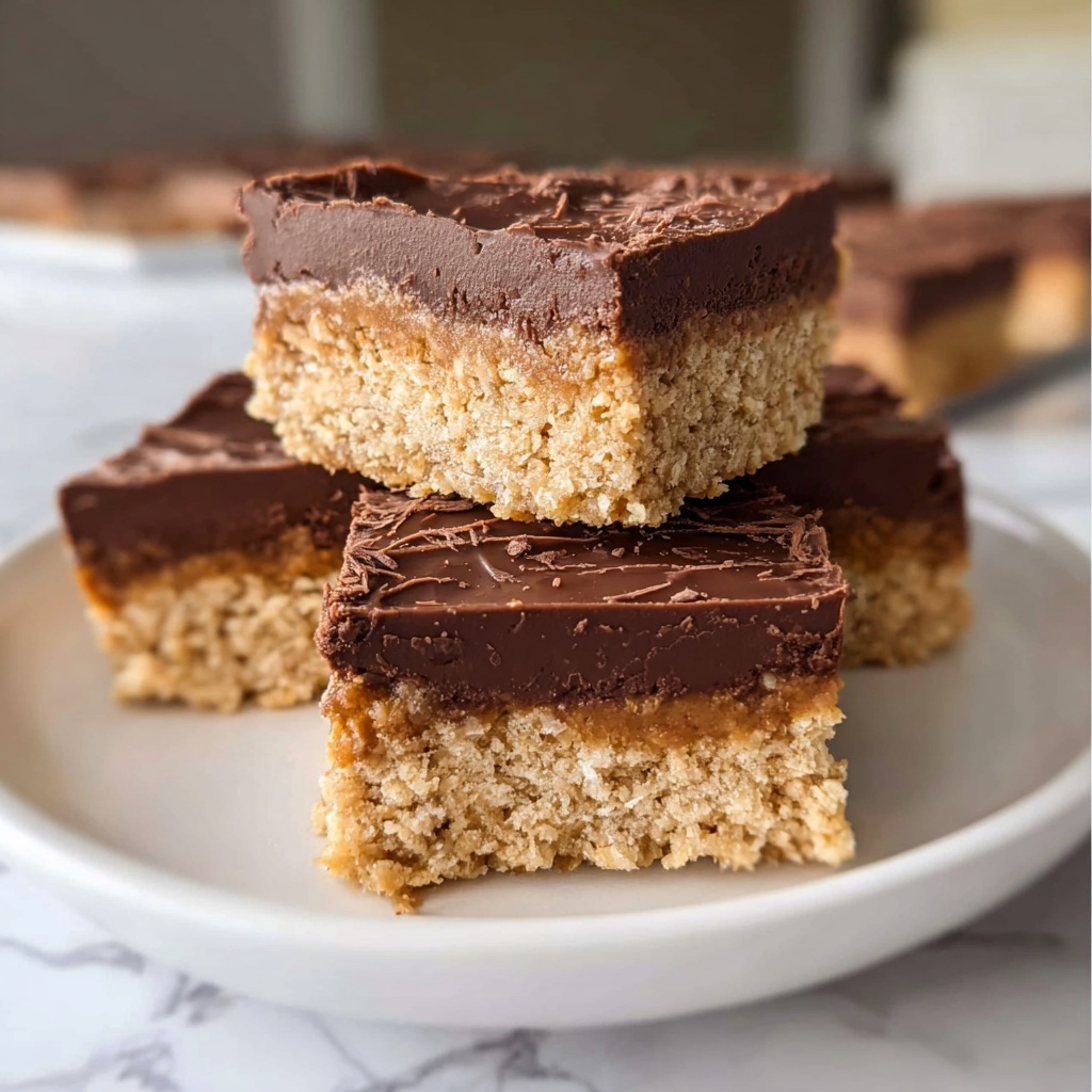 No Bake Buckeye Bars Recipe: 6 Simple Steps to Bliss Recipe - Recipe Image