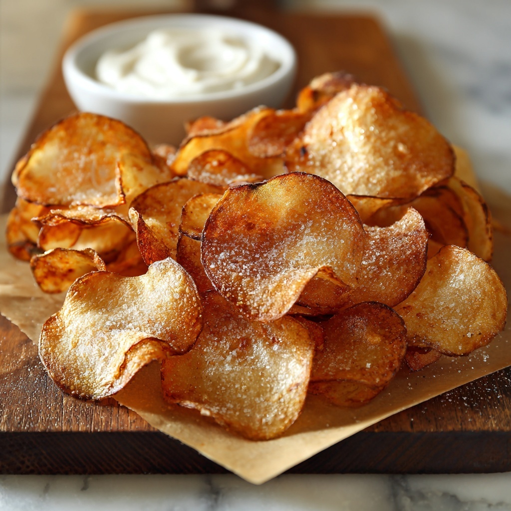 Homemade Potato Chips Recipe - Recipe Image