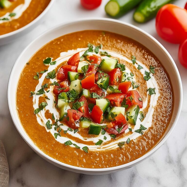 Tomato Cucumber Gazpacho Recipe