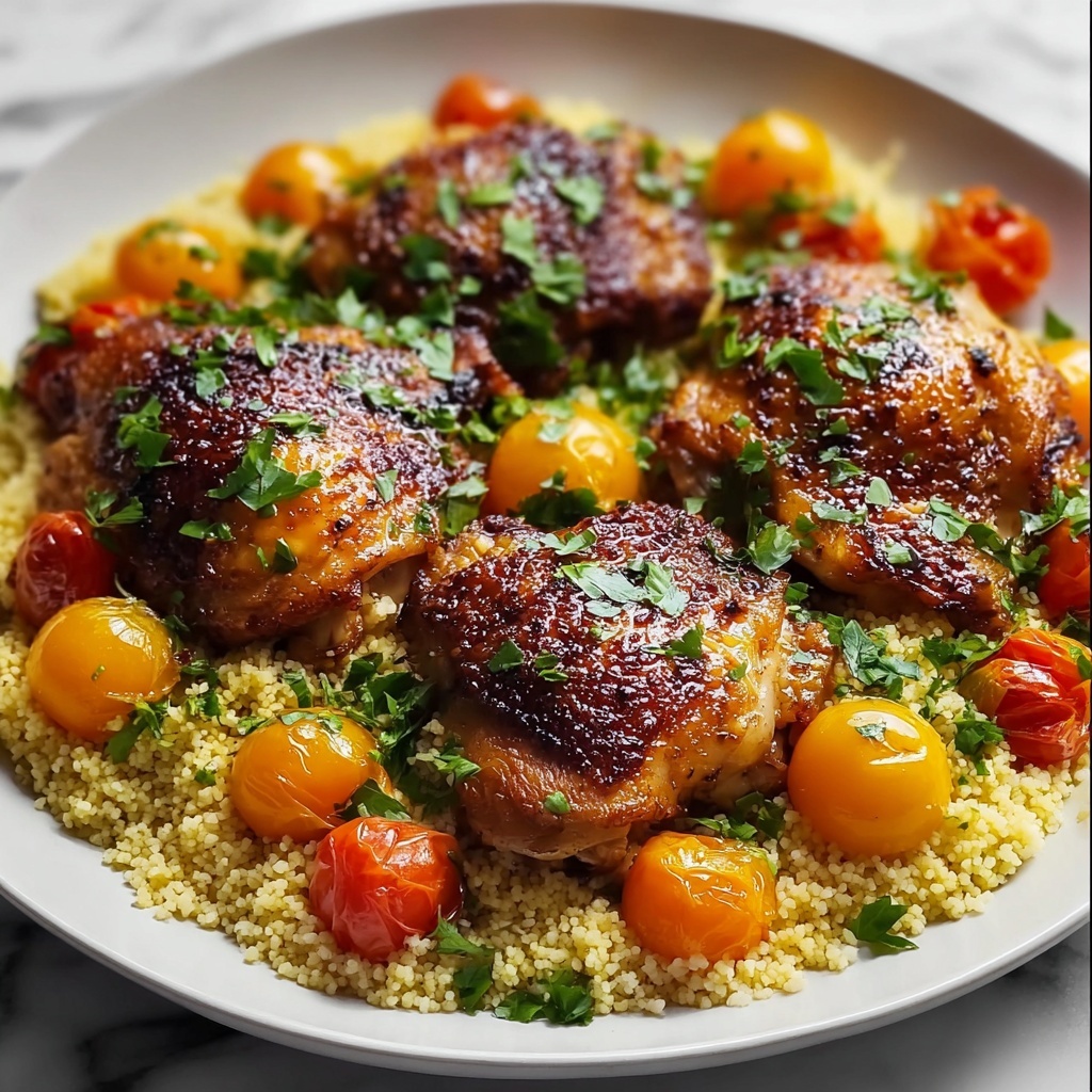 Moroccan-Spiced Chicken Thighs Recipe - Recipe Image