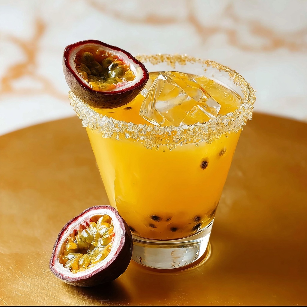 Passion Fruit Margarita Recipe - Recipe Image