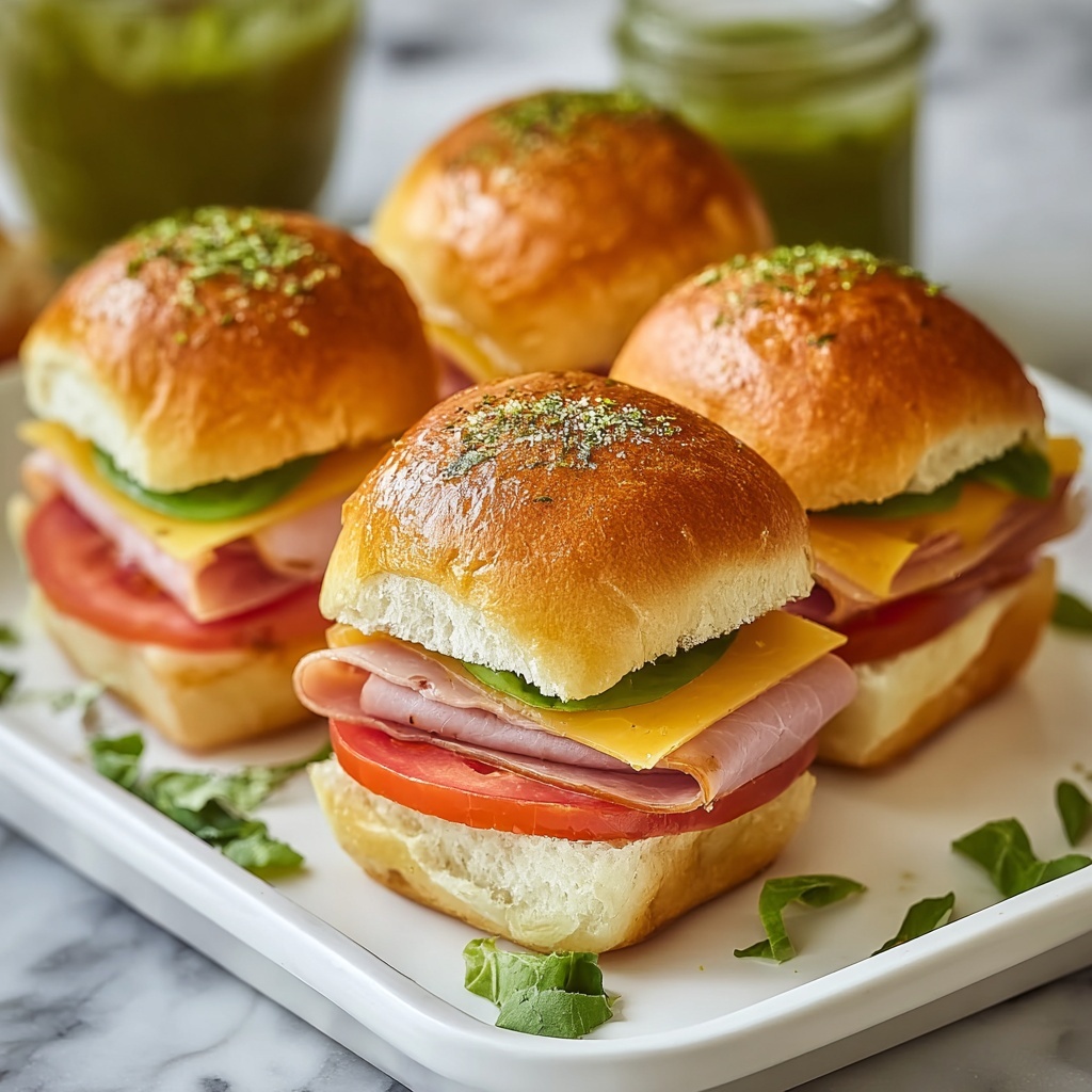 Melt-in-Your-Mouth Hot Italian Sub Sliders Recipe - Recipe Image