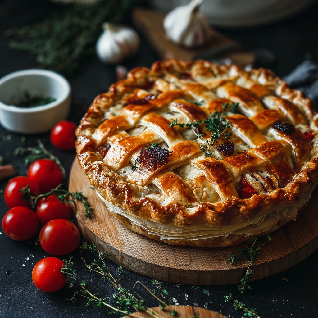 Feta Fillo Crinkle Pies Recipe - Recipe Image