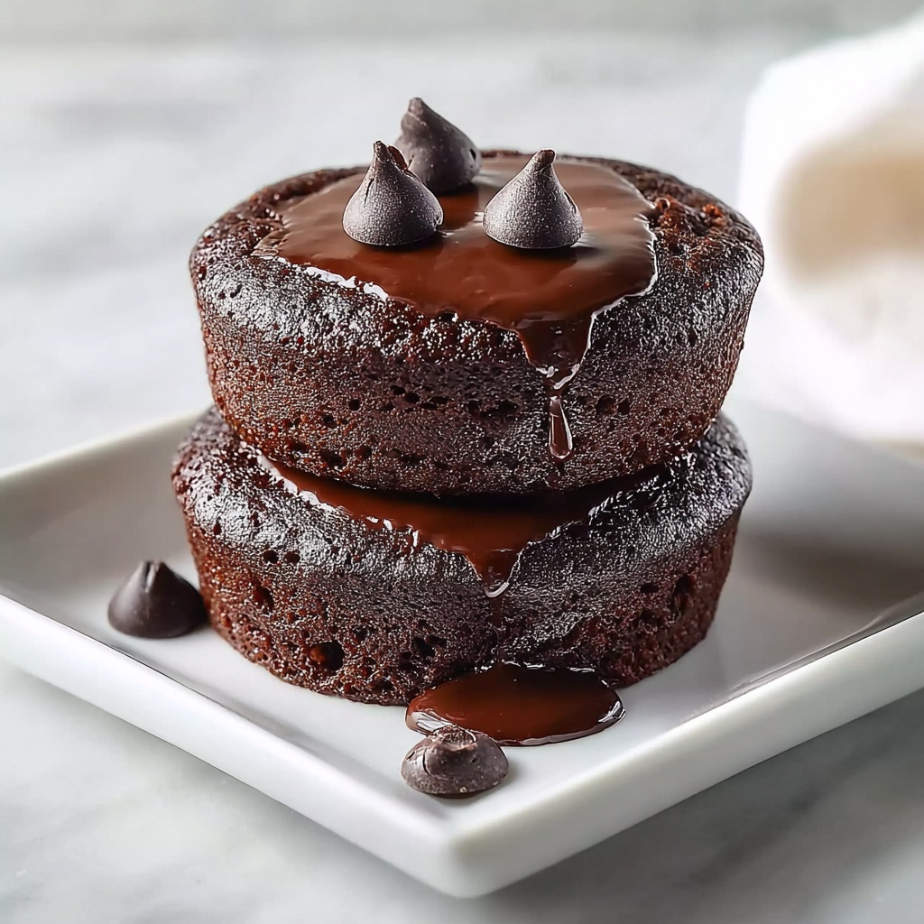 Mini Chocolate Fudge Cakes Recipe - Recipe Image
