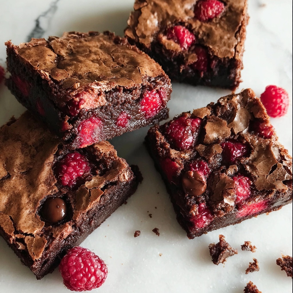 Raspberry Brownies: 10 Irresistible Treats to Savor Recipe - Recipe Image
