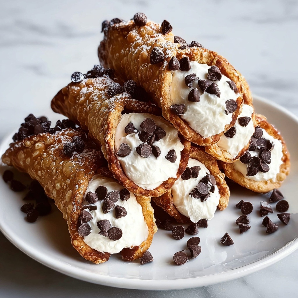 Cannoli Bites: Irresistible Mini Italian Pastry Treats Recipe - Recipe Image