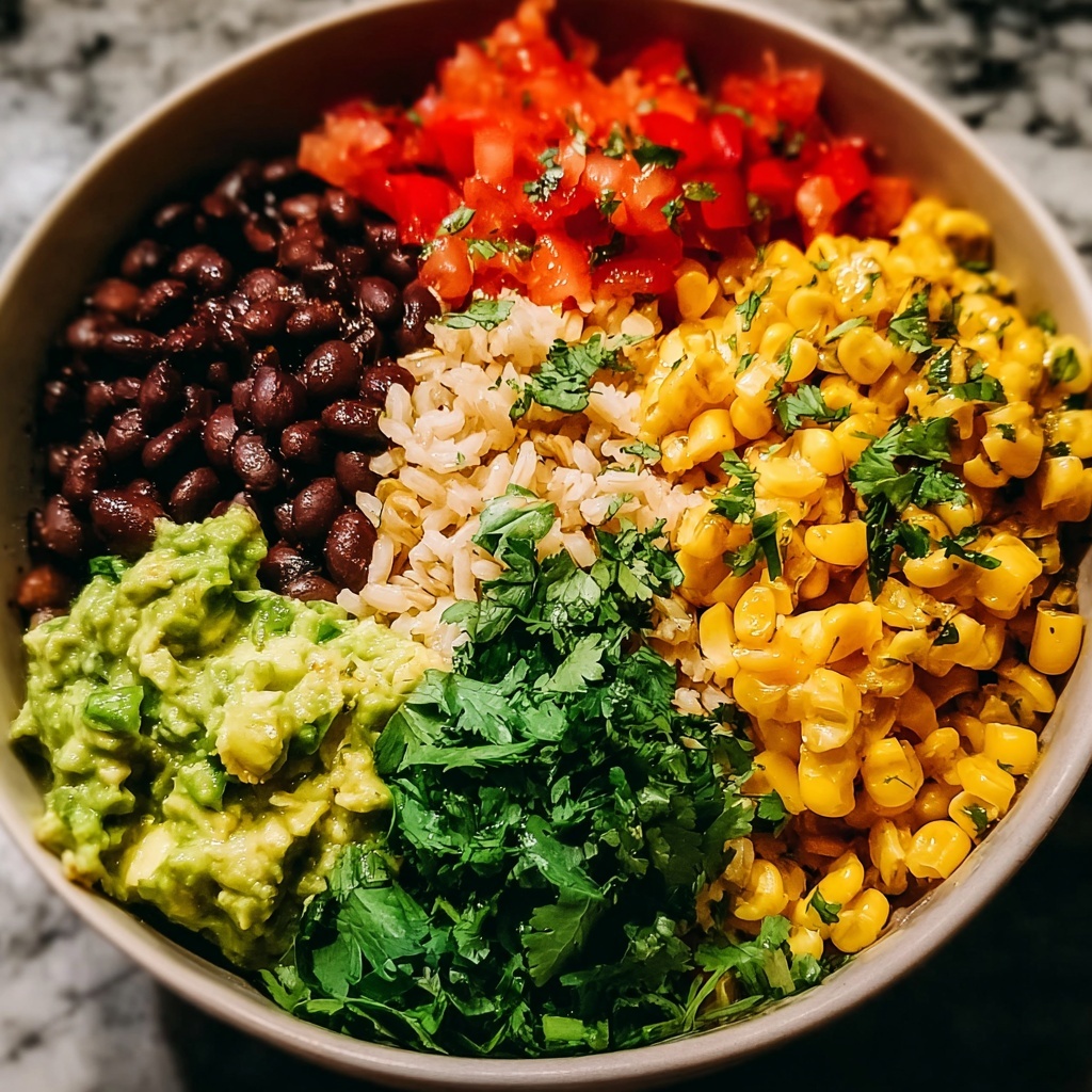 Easy Vegan Burrito Bowl Recipe - Recipe Image