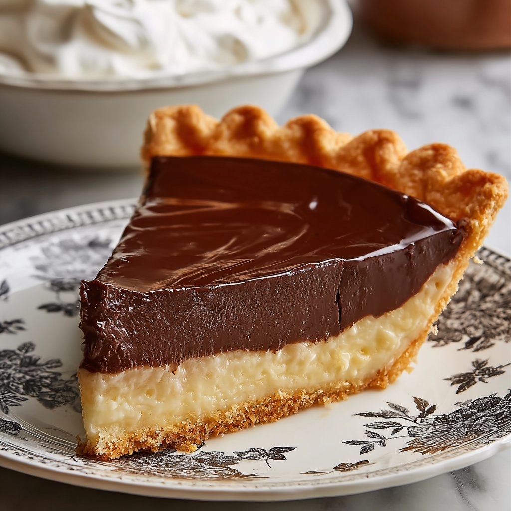 Old-Fashioned Chocolate Pie Recipe - Recipe Image