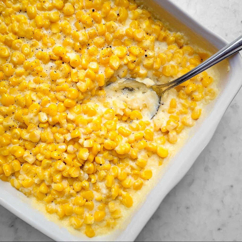 Parmesan Creamed Corn Recipe - Recipe Image