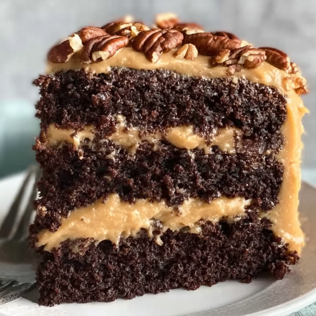 Homemade German Chocolate Cake Recipe - Recipe Image