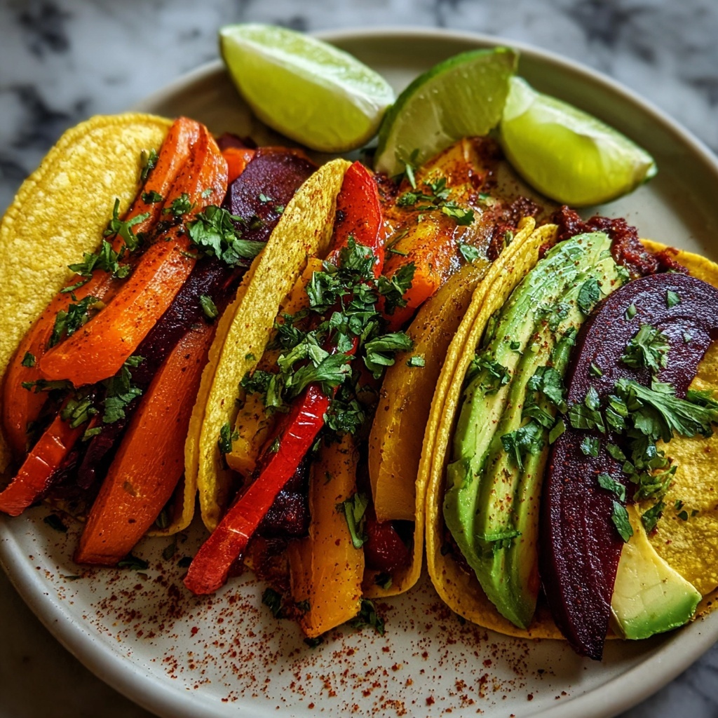 Roasted Root Veggie Tacos Recipe - Recipe Image