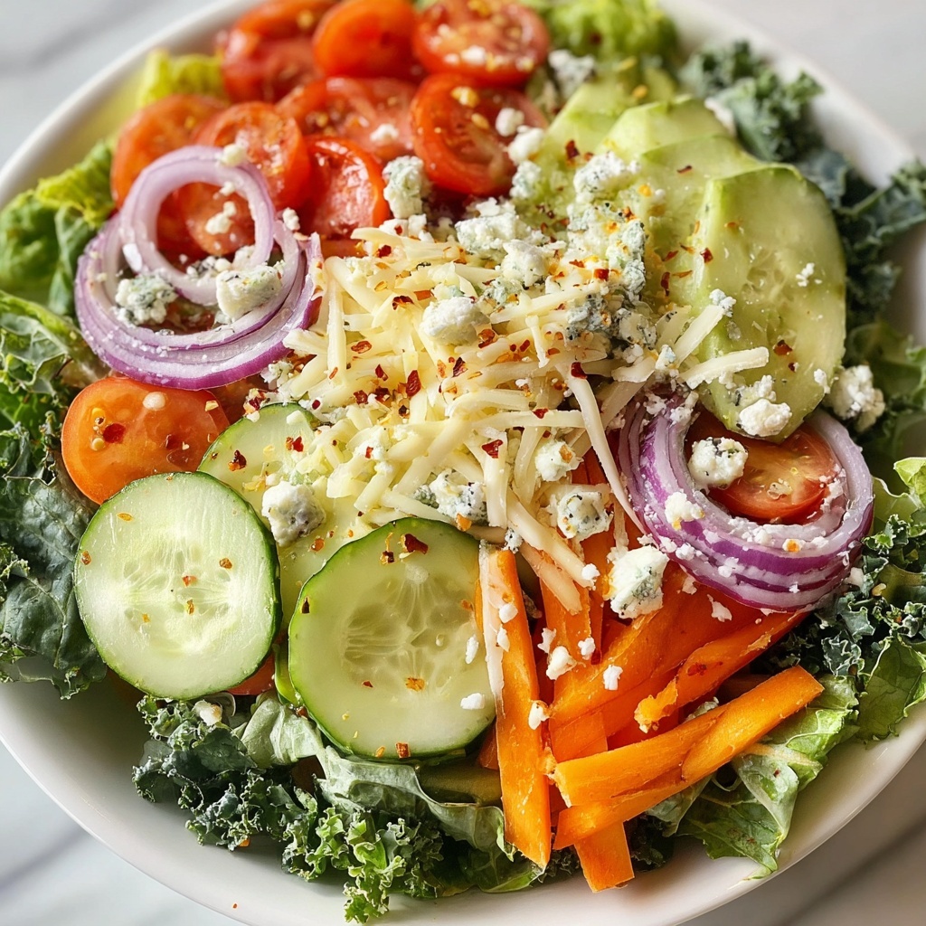 Parmesan Chopped Salad: 5 Reasons You'll Crave This Freshness Recipe - Recipe Image