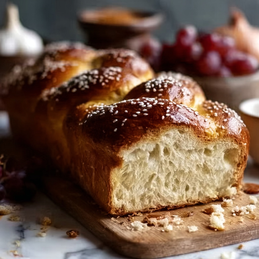 Tsoureki (Greek Sweet Braid Bread) Recipe - Recipe Image