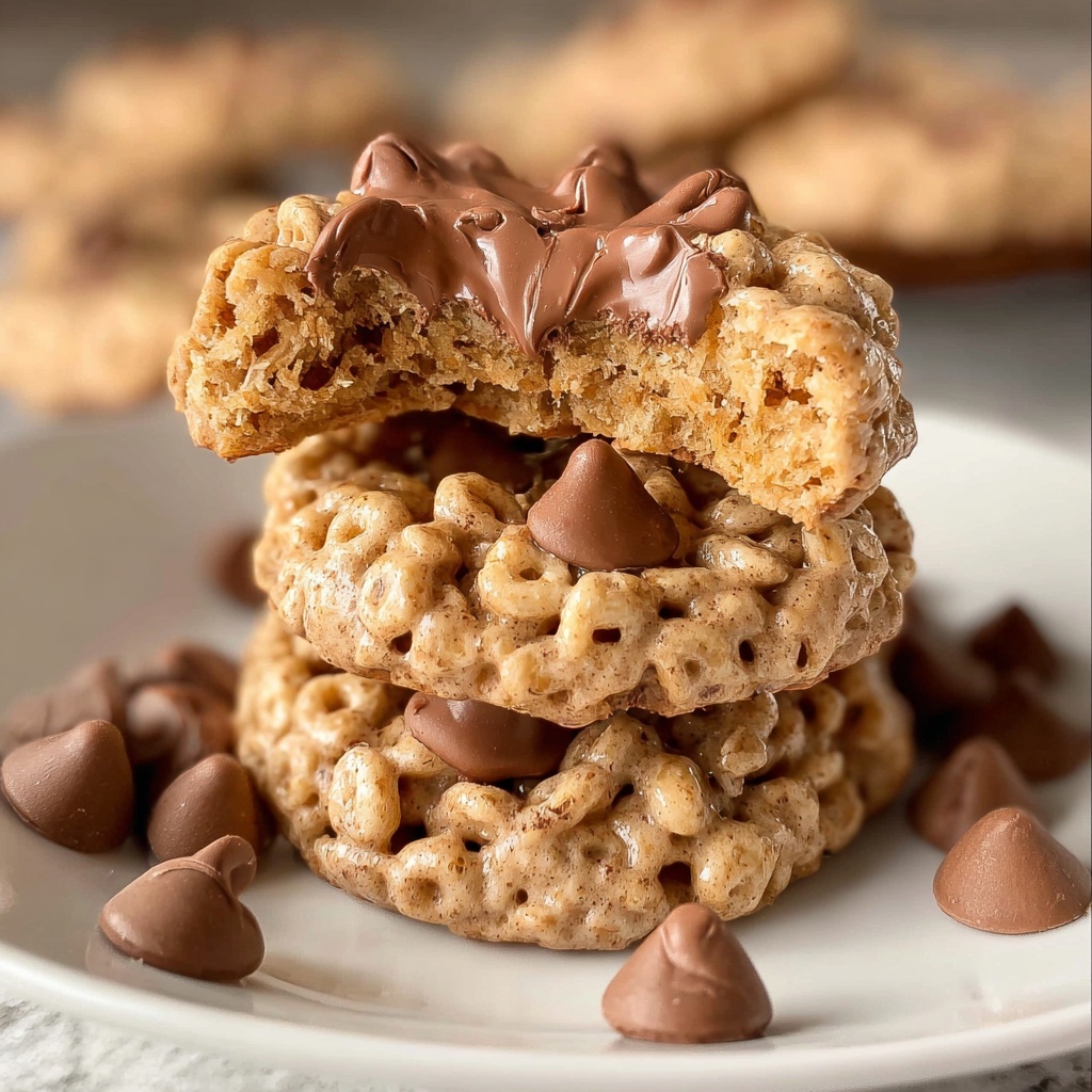 Crunchy Chocolate Chip Rice Krispie Cookies to Love! Recipe - Recipe Image