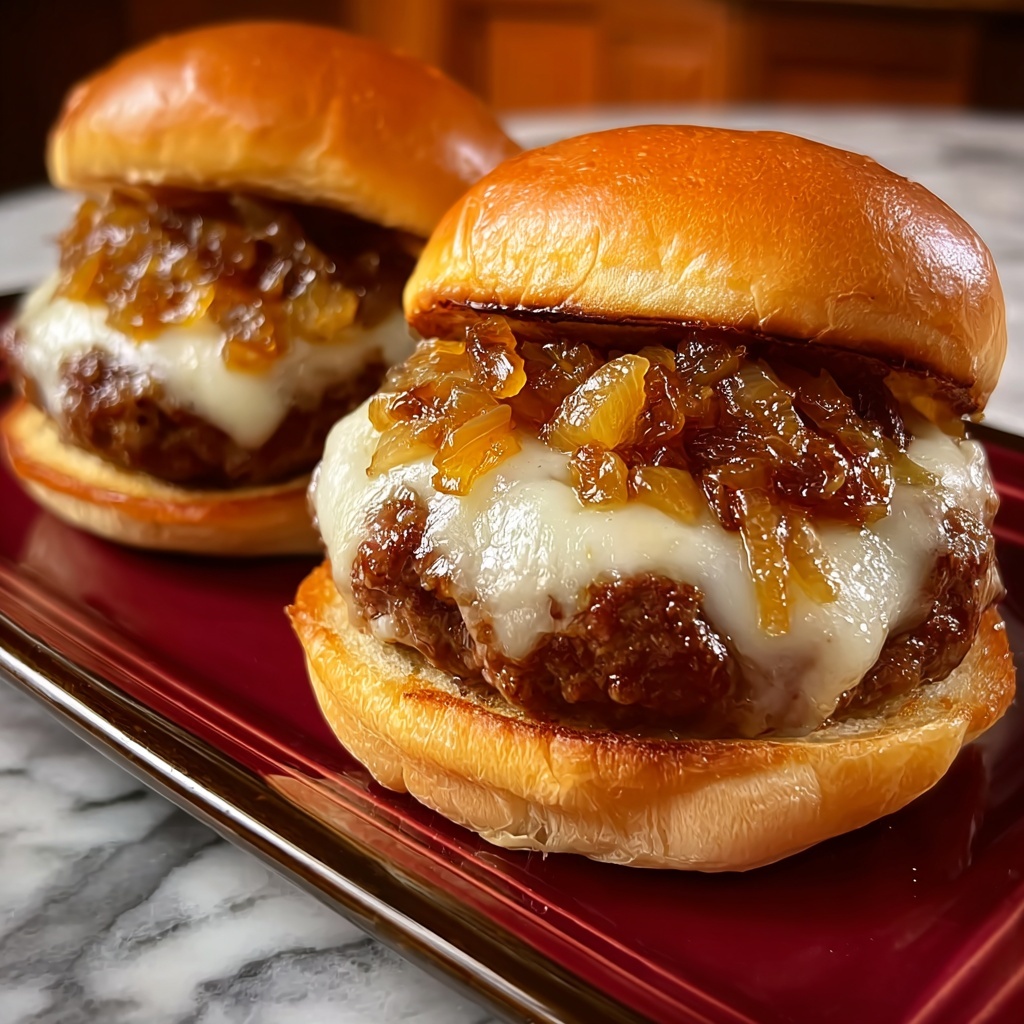 Irish Pub Burgers Recipe - Recipe Image