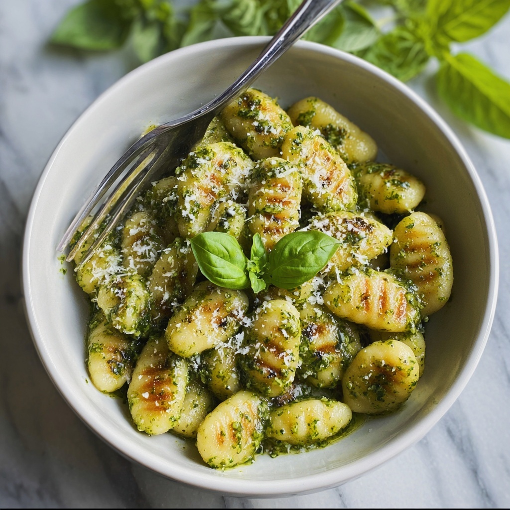 Pesto Gnocchi Recipe - Recipe Image