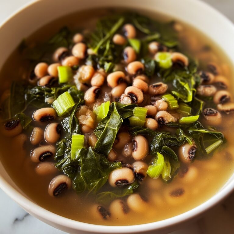Black-Eyed Peas with Greens Recipe