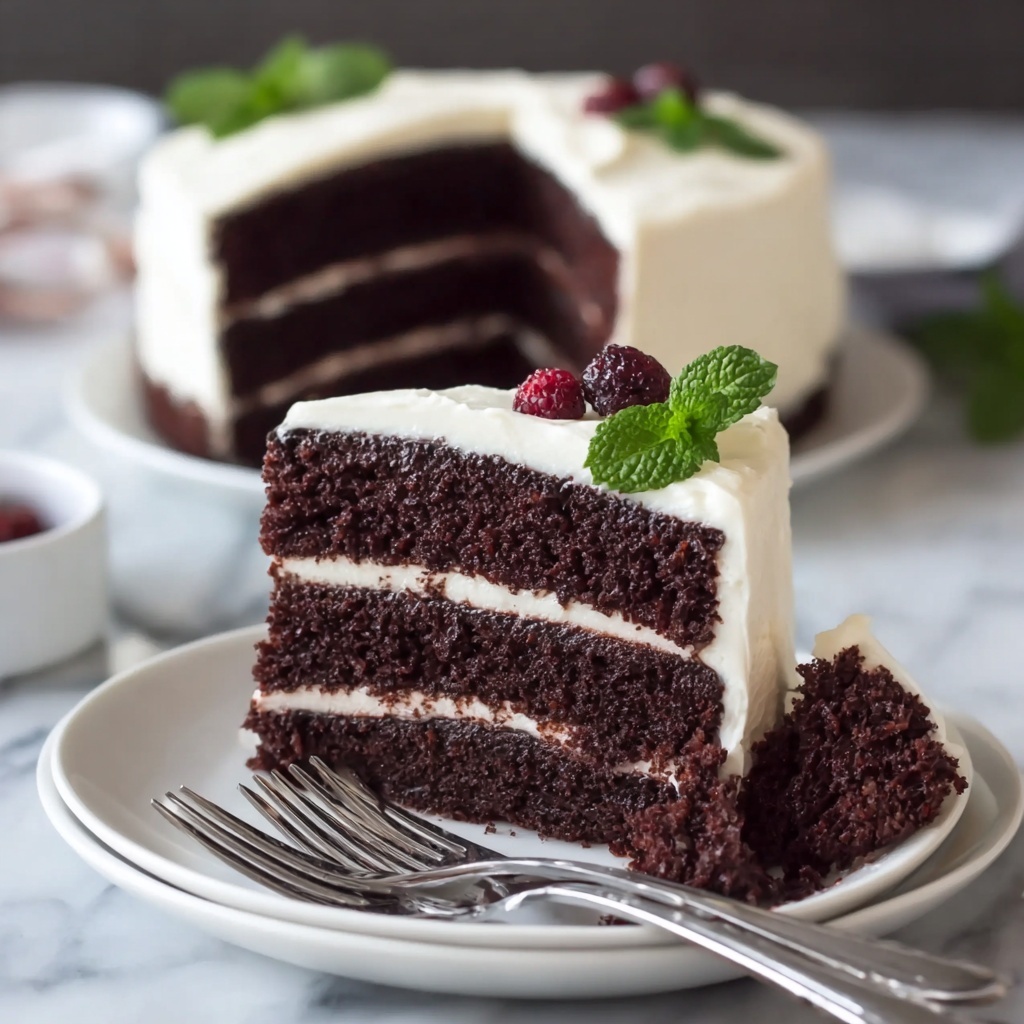 The BEST Devil's Food Cake: A Light and Fluffy Classic Recipe - Recipe Image