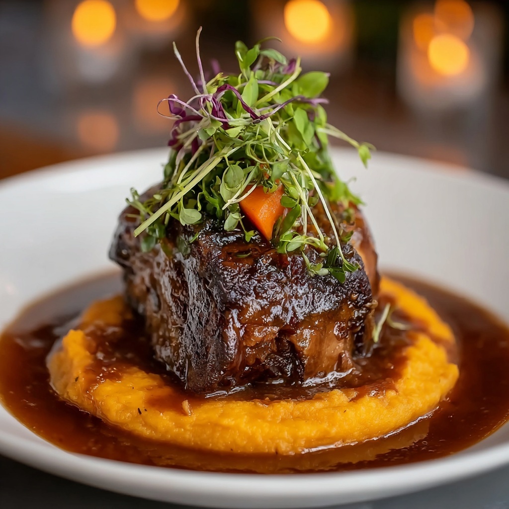 Braised Goat Shank in Bone Broth Recipe - Recipe Image