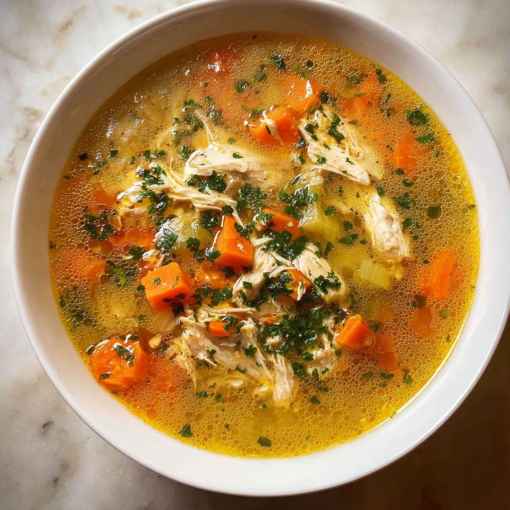 Mediterranean Lemon Chicken Soup Recipe - Recipe Image