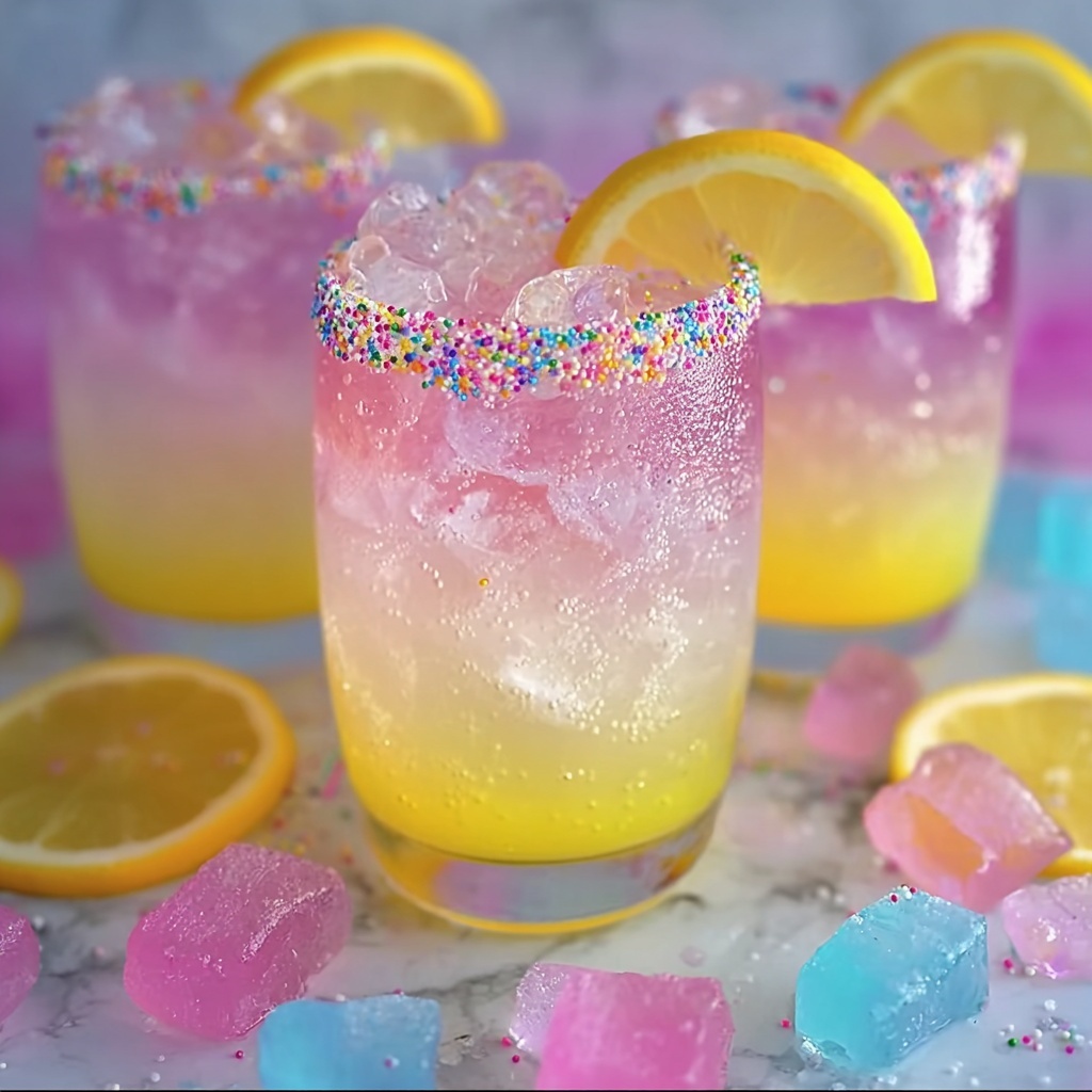 Enchanted Unicorn Lemonade: Refreshing Magic in a Glass Recipe - Recipe Image