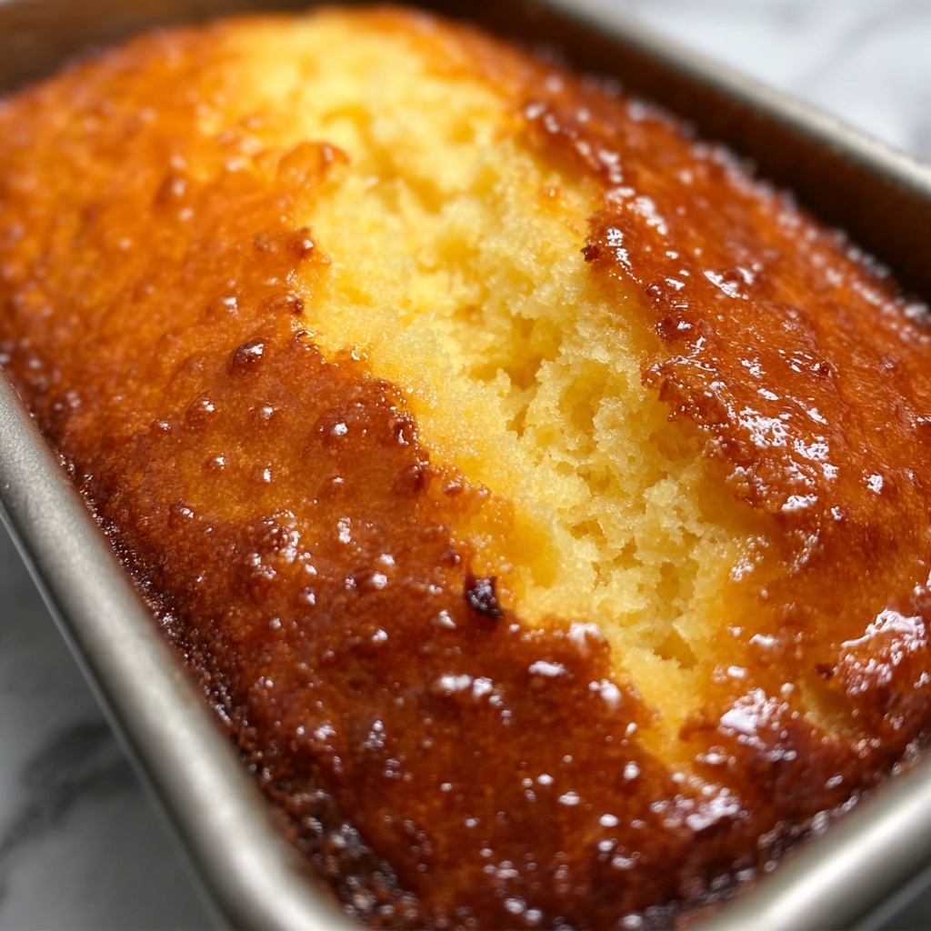 Lemon Cake with Zesty Lemon Glaze Recipe - Recipe Image