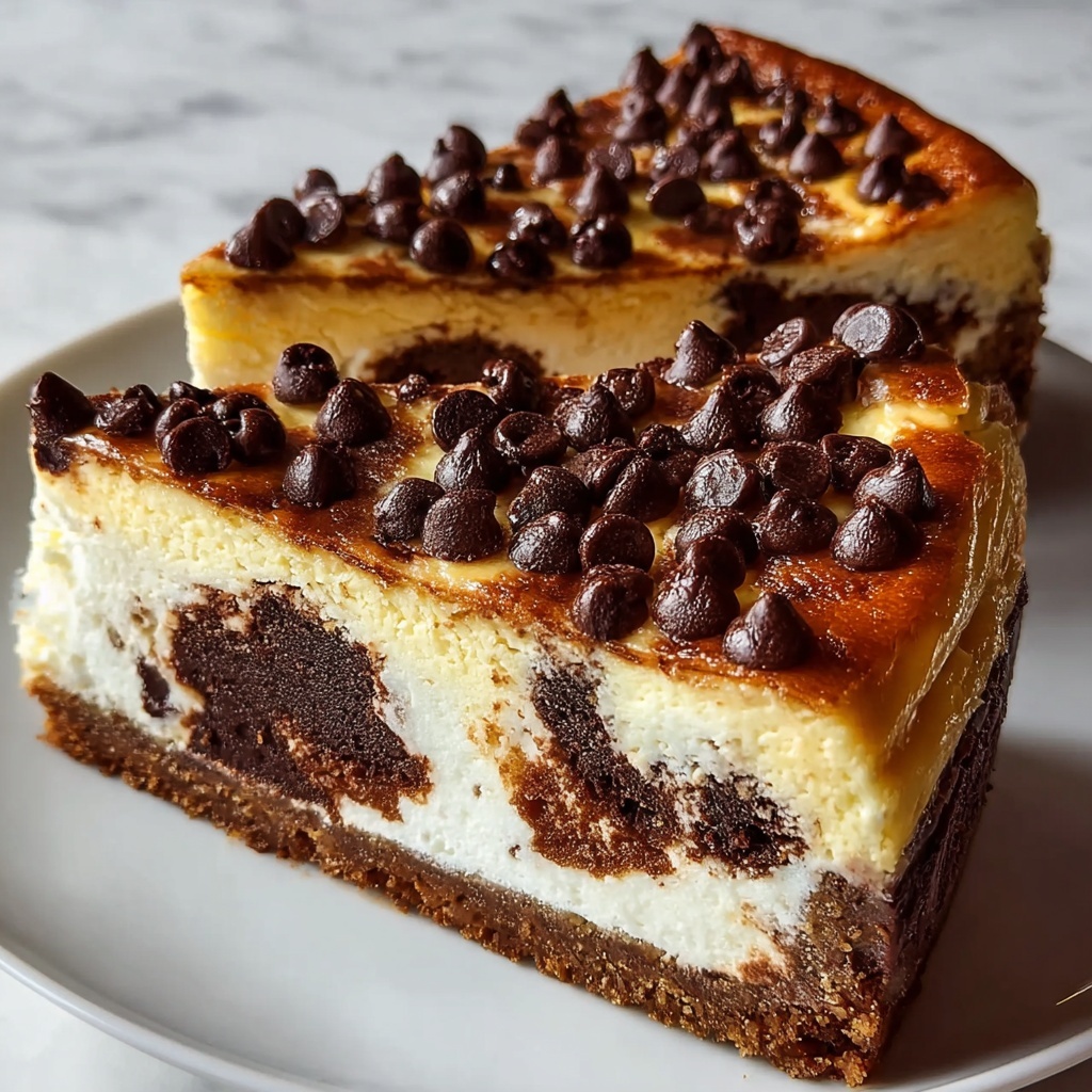 Peanut Butter Chocolate Chip Cookie Cheesecake Bars Recipe - Recipe Image