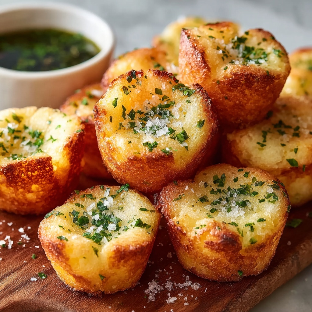 Savory Garlic Bread Bites Recipe - Recipe Image