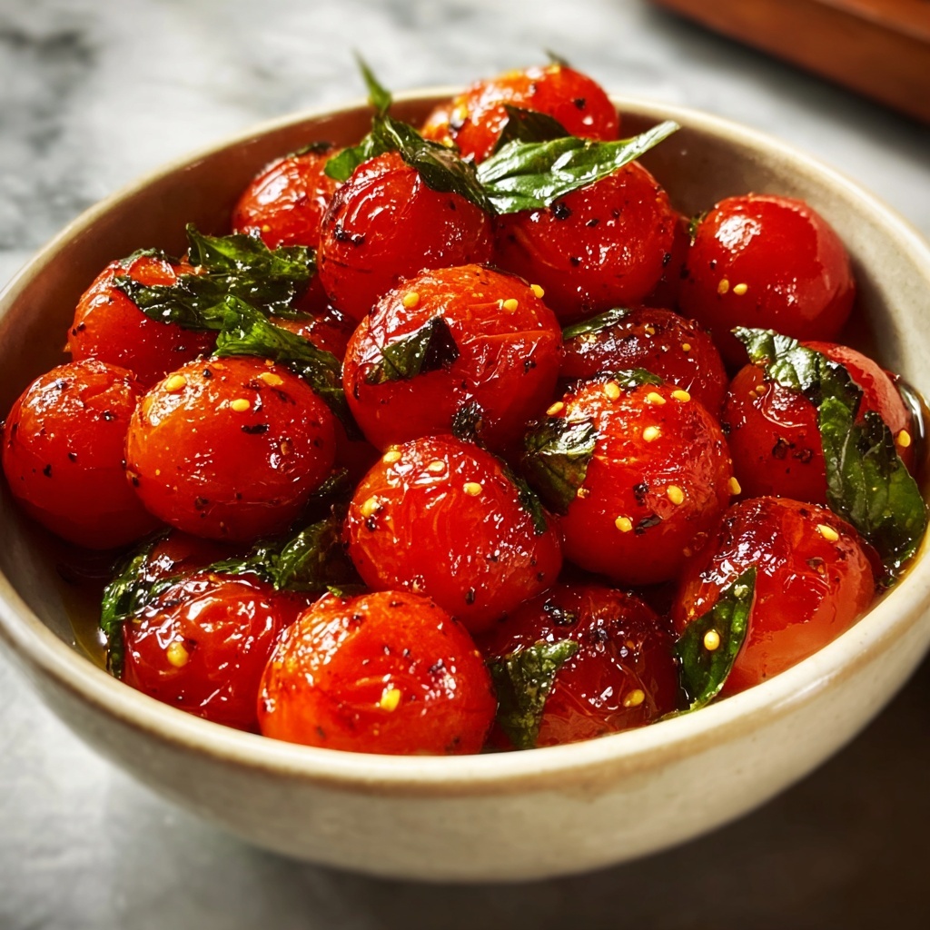 Marinated Cherry Tomatoes Recipe - Recipe Image