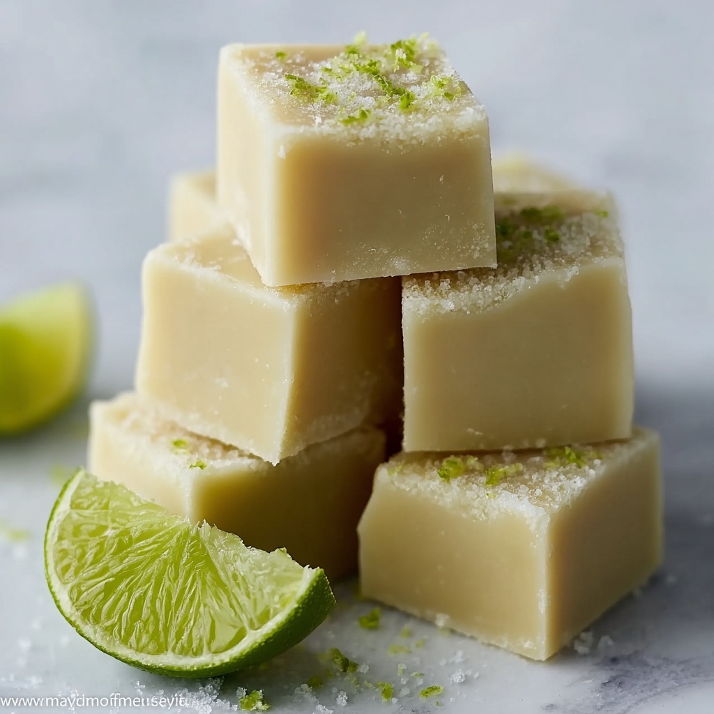 Creamy Key Lime Fudge: A Zesty Treat You'll Crave Recipe - Recipe Image