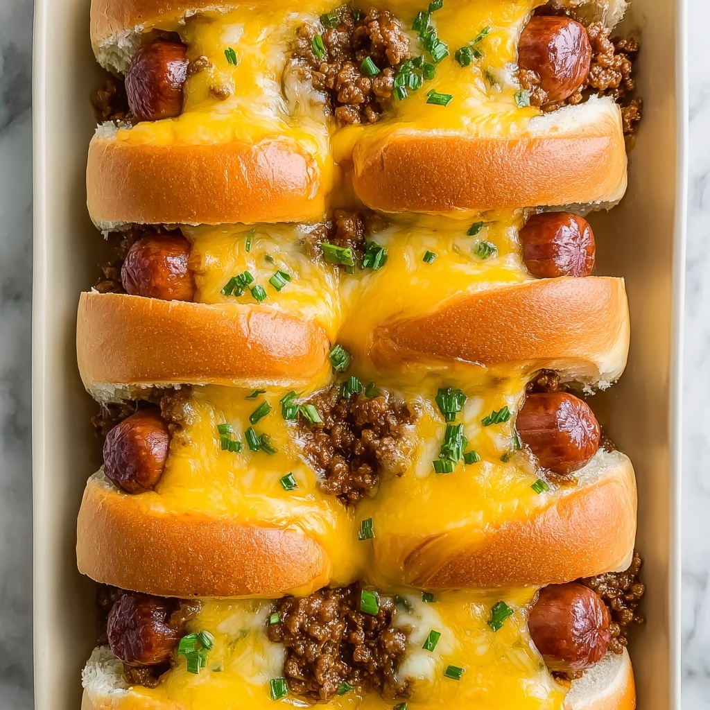 Chili Cheese Dog Bake Recipe - Recipe Image